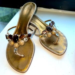 Vintage Giuseppe Zanotti heeled sandals - original box - size 9
